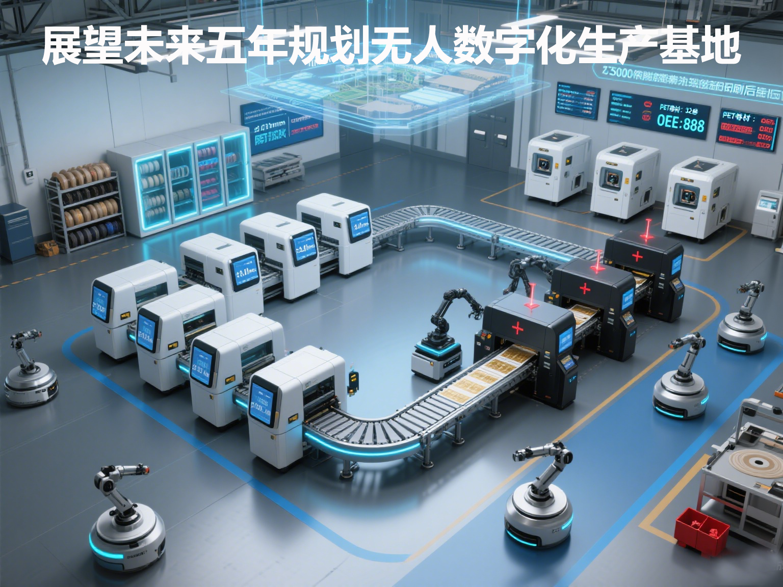 五色印网未来规划生产基地